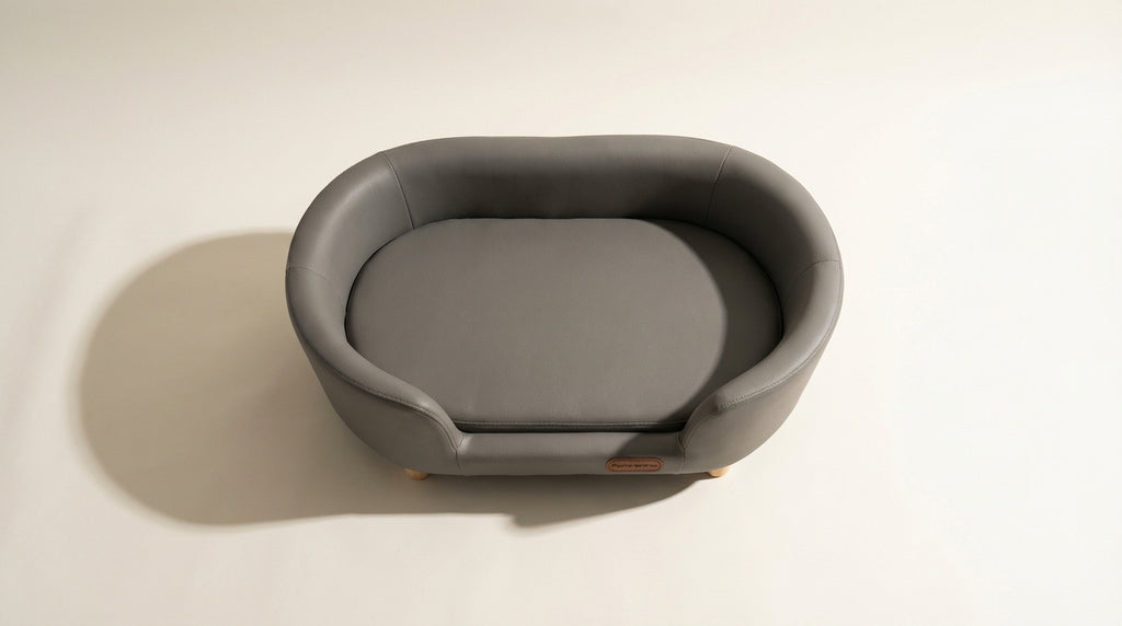 Washable Luxury Leather Dog Sofa Bed