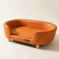 Washable Luxury Leather Dog Sofa Bed