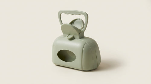 Hands-Free Dog Poo Bag Dispenser & Clamp